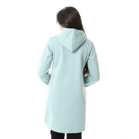 Women Hoodie With Front Zipper