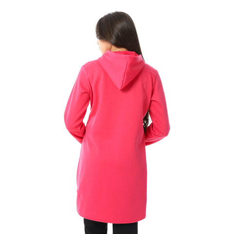 Women Hoodie With Front Zipper