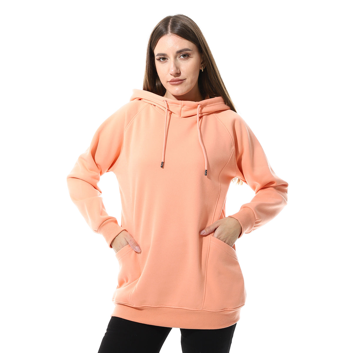 WomenClosed Hoodiewith Front Pockets