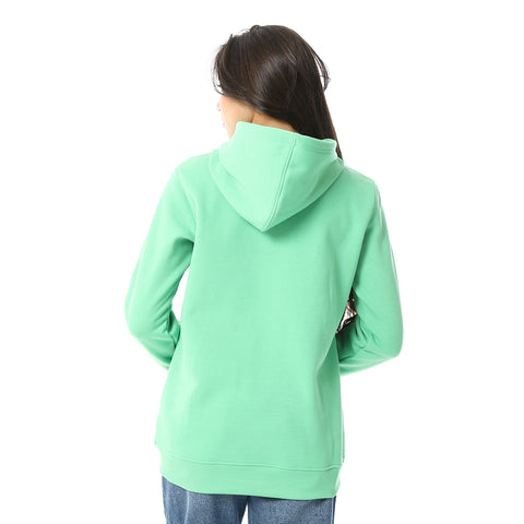 Women Plain Closed Hoodie With Accessories