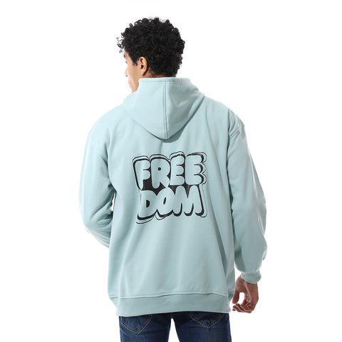 Mens Printed Over Size Hoodie