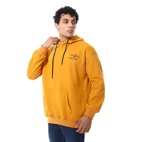 oversized men hoodie with front pockets