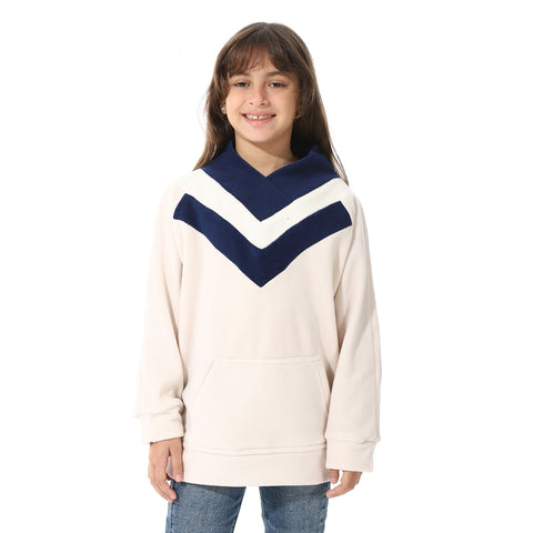 Velvet Cotton Girls Sweatshirt