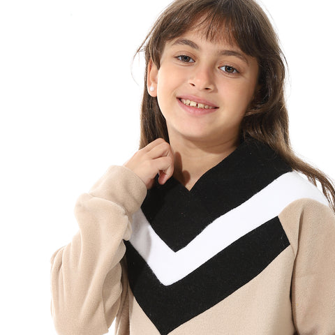 Velvet Cotton Girls Sweatshirt