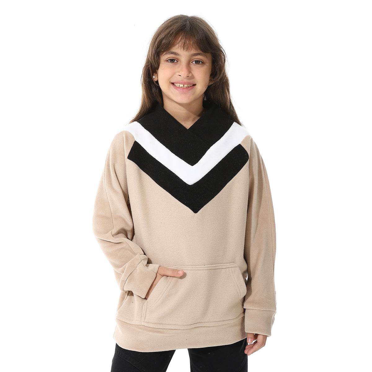 Velvet Cotton Girls Sweatshirt