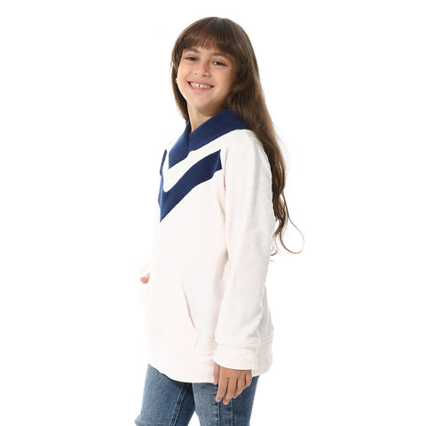 Velvet Cotton Girls Sweatshirt