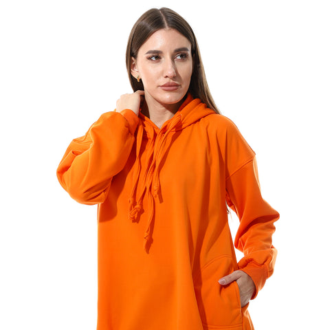 Women Long Closed Hoodie