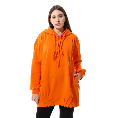 Women Long Closed Hoodie