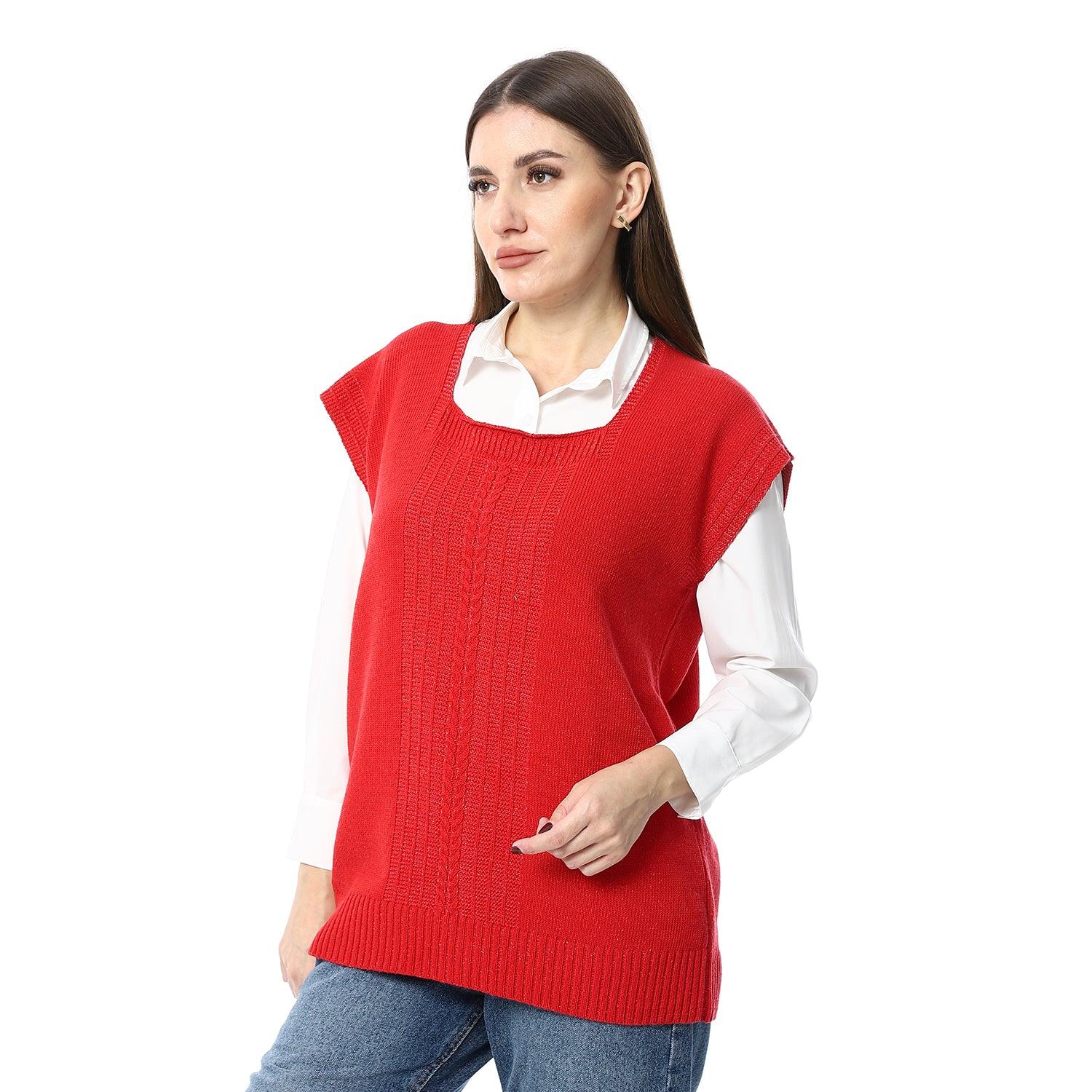 women's wool pullover - بلوفر صوف نسائي من Caesar