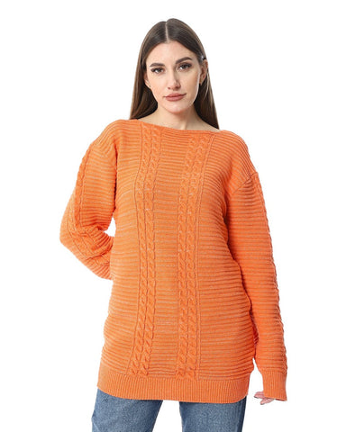 بلوفر صوف نسائي 
women wool Pullover - بلوفر صوف شتوي 