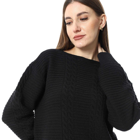 بلوفر صوف نسائي 
women wool Pullover - بلوفر صوف شتوي 