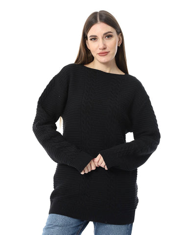 بلوفر صوف نسائي 
women wool Pullover - بلوفر صوف شتوي 