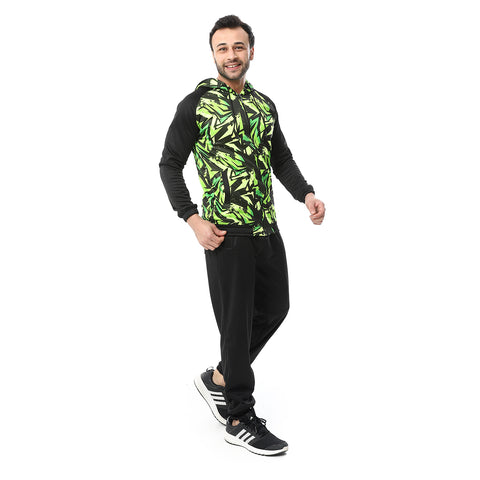 Mens Hoodie With Pants Training Suit