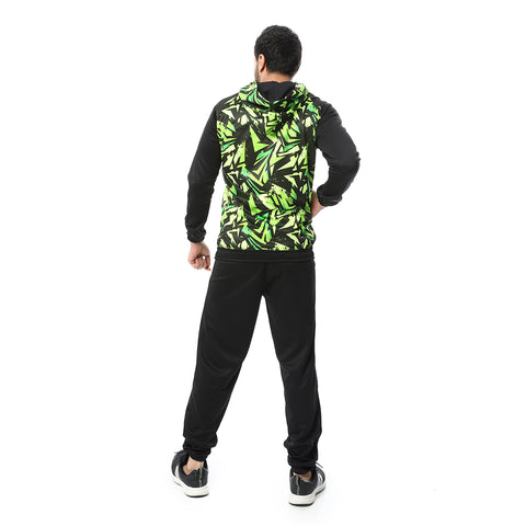 Mens Hoodie With Pants Training Suit