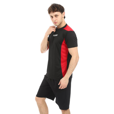 Men sports kit with shorts and t-shirt 