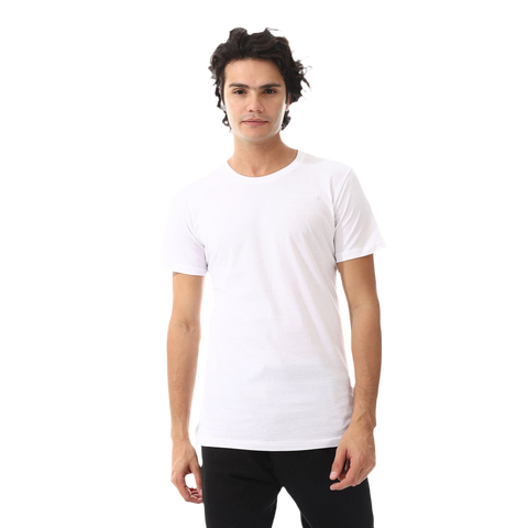 Men's Plain T-Shirt with Half Sleeves