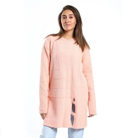 Women Wool Pullover With Round Neck