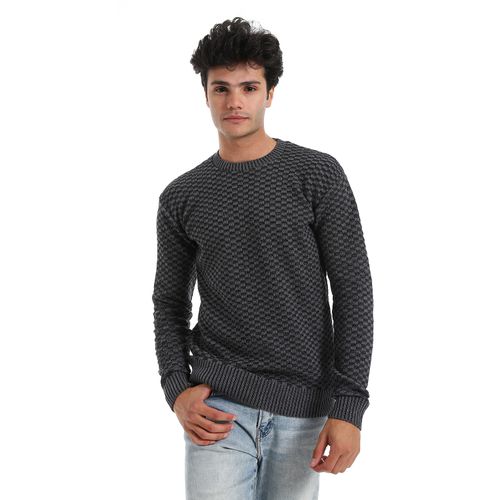 Men's Pullover with Multi Design