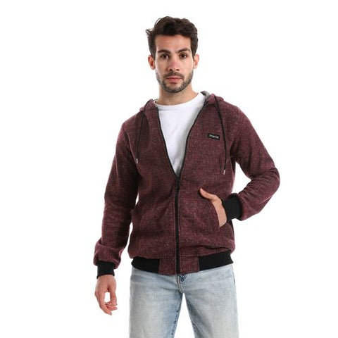 Men jacket with hooded from Caesar - جاكيت رجالي