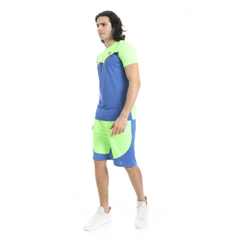 Men sports kit with shorts and t-shirt