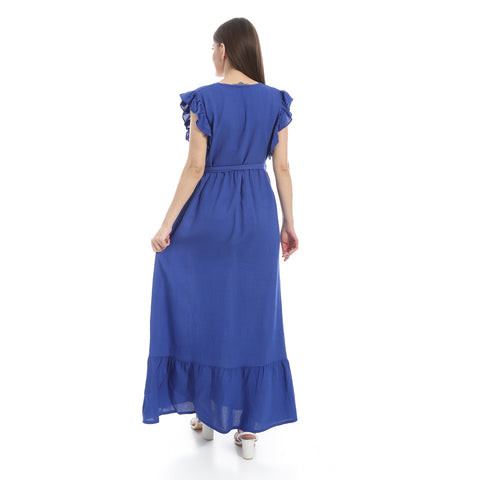 Women's sleeveless linen dress