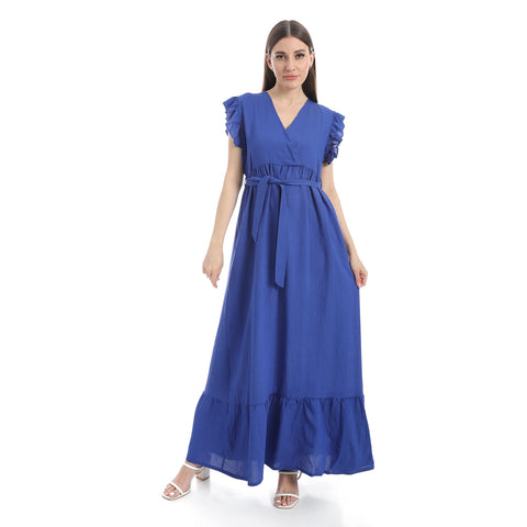 Women's sleeveless linen dress