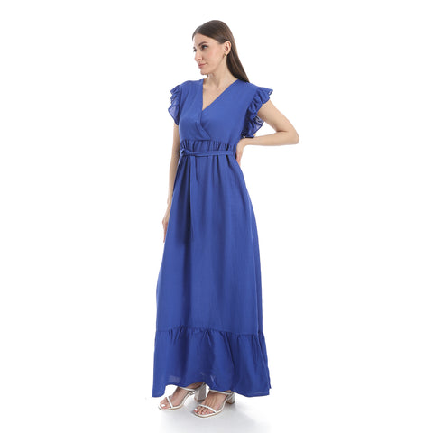 Women's sleeveless linen dress