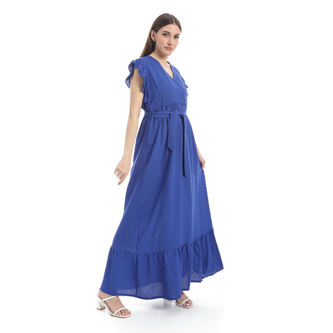 Women's sleeveless linen dress