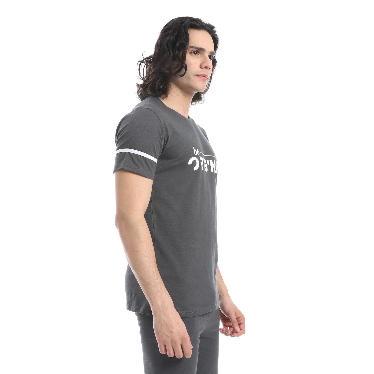 بيجامه قطن رجالي نص كم - بيجامات رجالي بشورت وتيشيرت  Men's cotton pajama with half sleeves