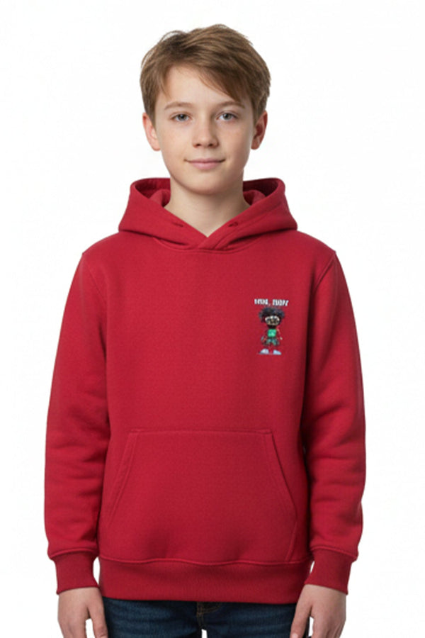 Boys’ Cotton Hoodie with Front Pockets