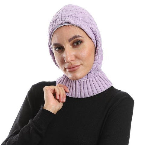 WomenWool Scarves-lightpurple