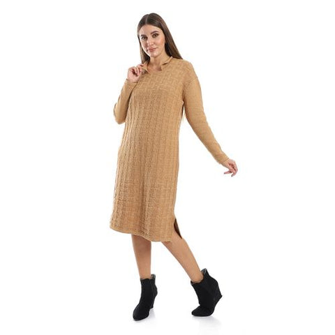 WomenCasual Wool Short Dress