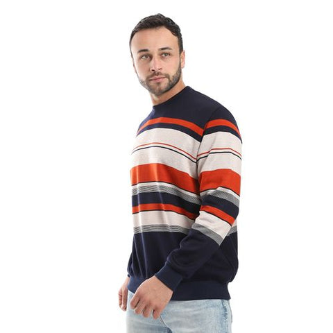 Mens Sweat Shirt With Round Neck