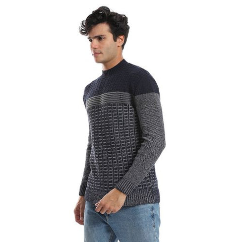 men sweatshirt with front pockets and through zipper