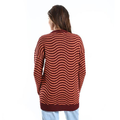 Women Wool Pullover With Round Neck