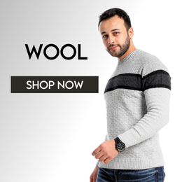 Caesar men's wool pullover collection 