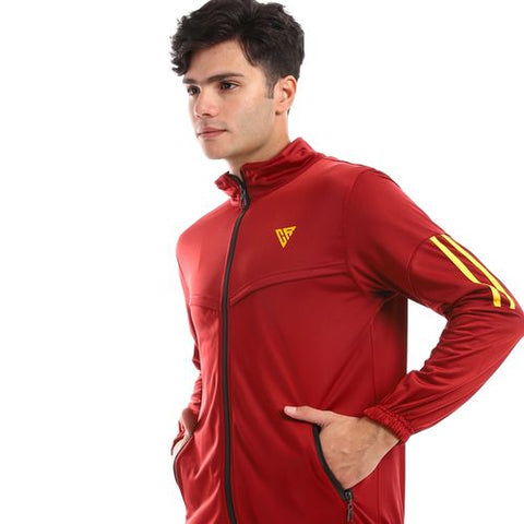 Men's Training Suit with Lined Design