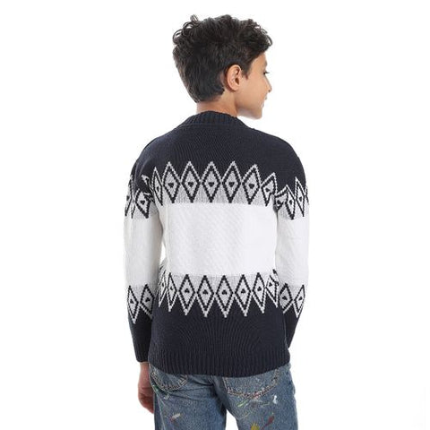 Boy's wool pullover