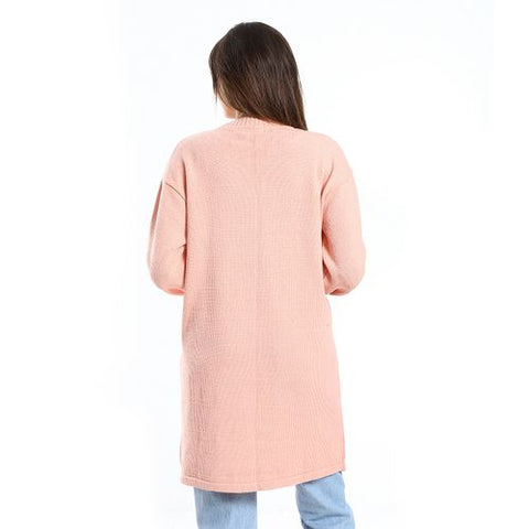 Women Wool Pullover With Round Neck