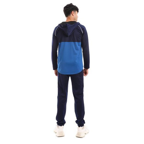 Hoodie With Pants Training Suit And Lined Design