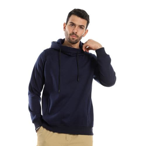 Caesar Mens Plain Hoodiewith Side Pockets