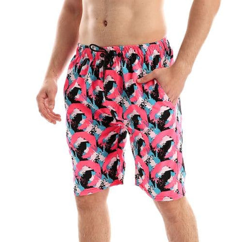 Caesar Printed SWIM SHORT, Water Proof 100% Polyester Fabric.