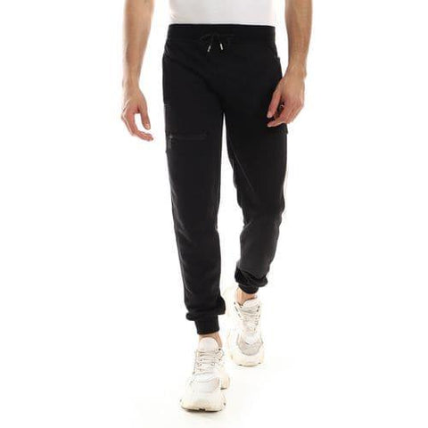 Caesar Detailed Casual Sweatpants مع الجانب المطبوع