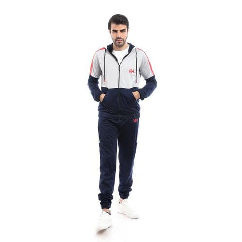 Caesar Hoodie with Pants Training Suit -multicolor