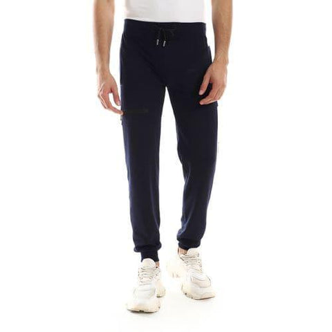 Caesar Detailed Casual Sweatpants مع الجانب المطبوع