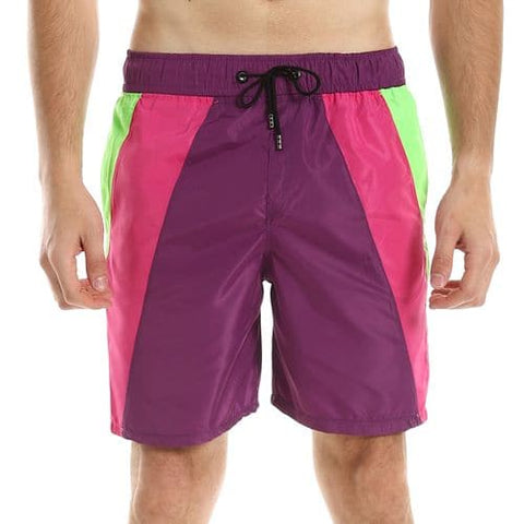 Caesar Printed Swim Short, Water Proof 100% Polyester Fabric