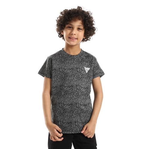 Boys round neck sport T-shirt