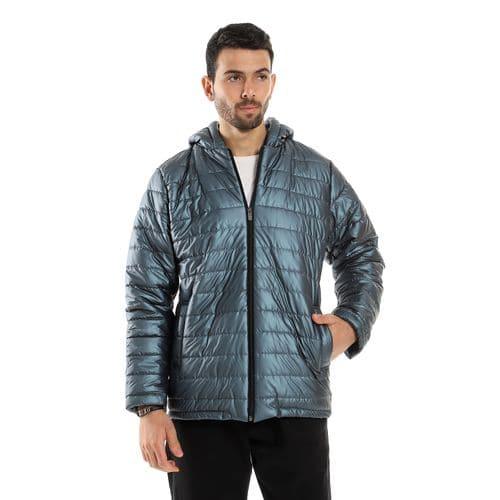 mens capotene lining jacket with zipper