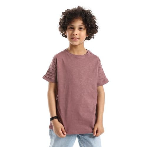 boys round neck shirt