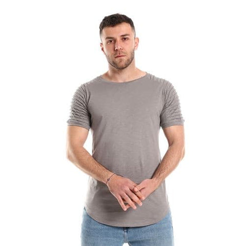 mens round neck t shirt